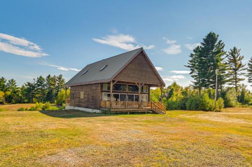 East Central Franklin House | Mountain-View Deck! Cabin By Mt Abraham Trails