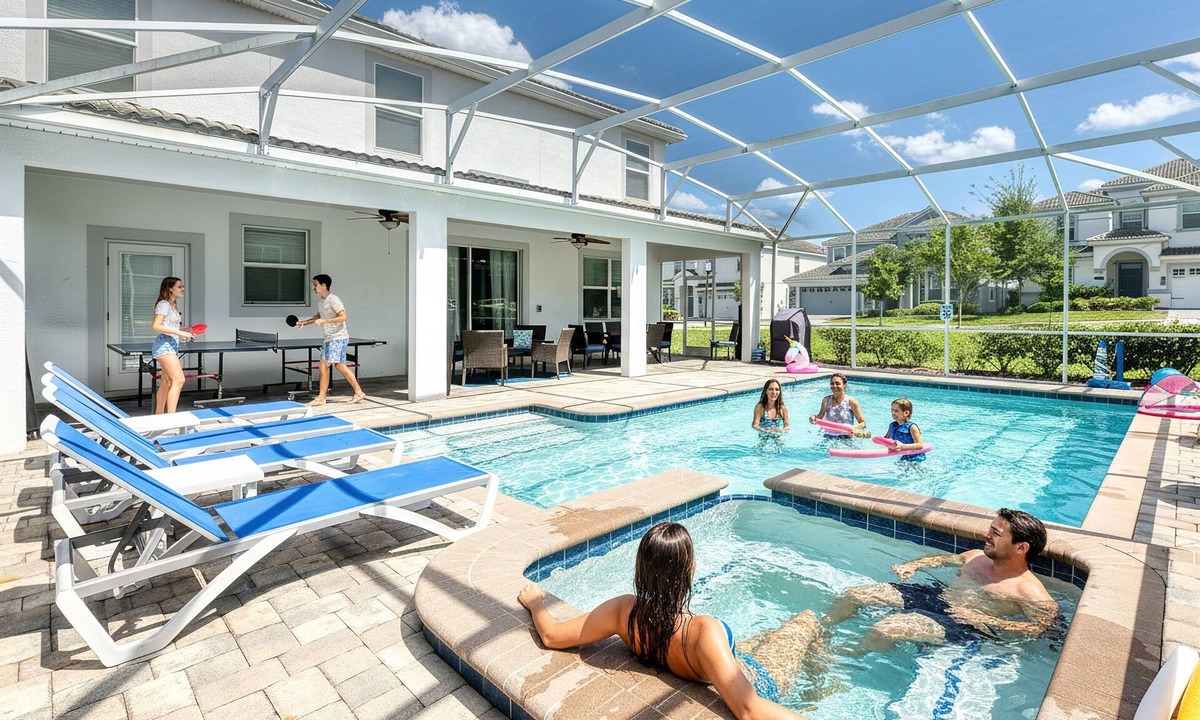 Davenport House | Movie Theater & Game Room, Very Close to Clubhouse