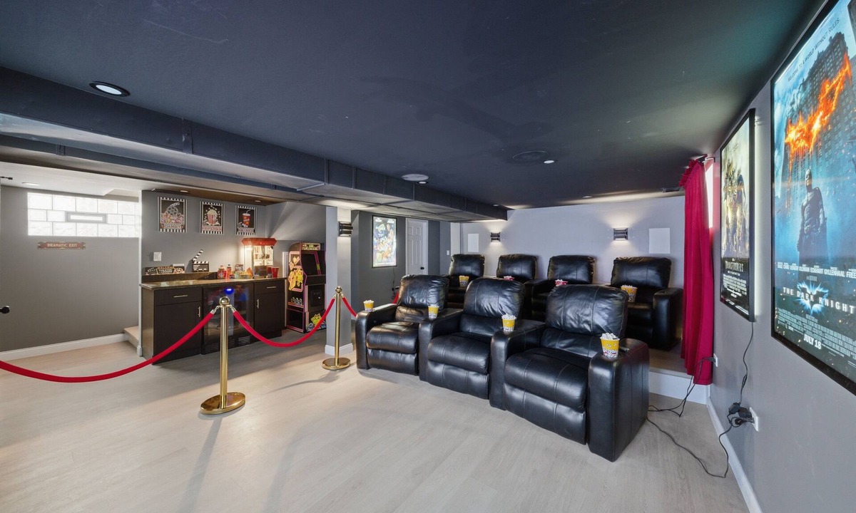 Chatham House | Movie-Themed Home w/Theater - Sleeps 12 - 4BR