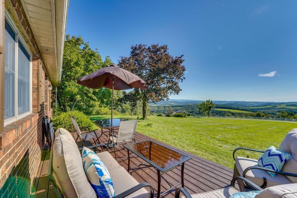 Muncy House | Muncy Vacation Rental with Deck and Views