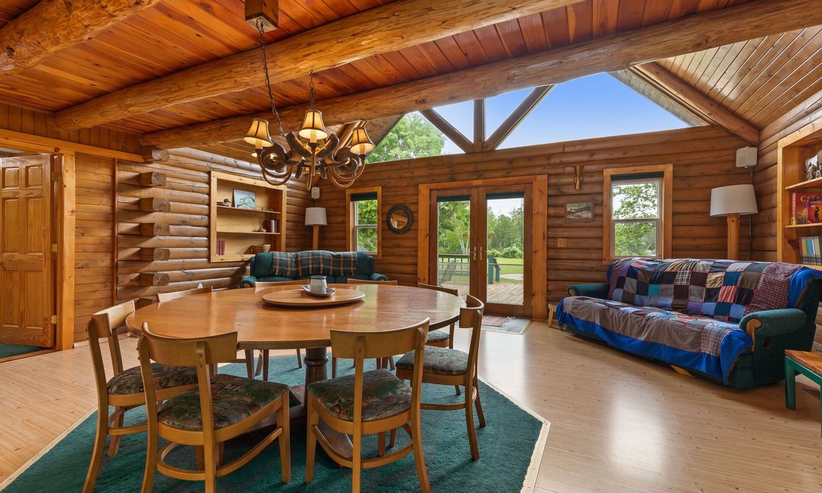 Pillager Cabin | MUST SEE! COZY LOG CABIN WITH SAUNA & HOT TUB!