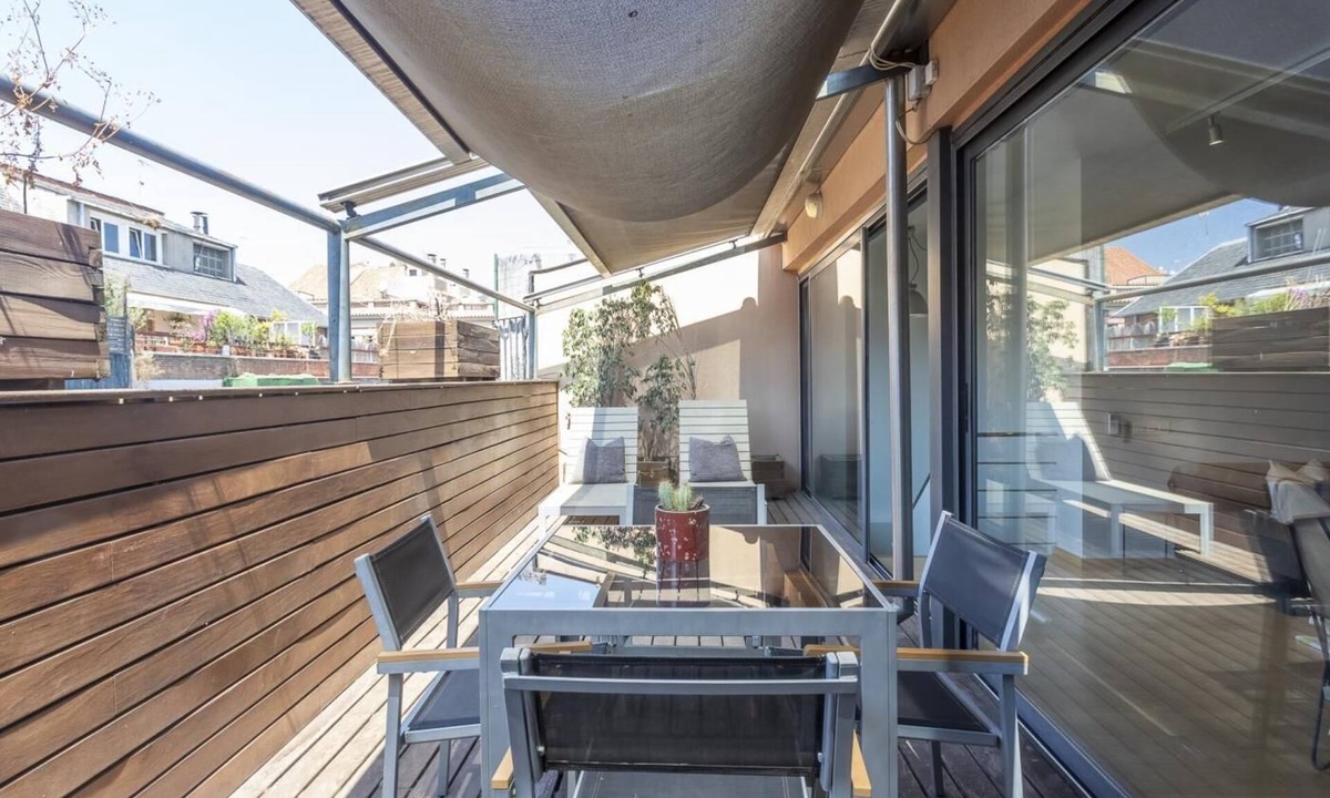 Sant Gervasi – la Bonanova Apartment | My Space Barcelona Penthouse in Bonanova with Private Terrace for 6