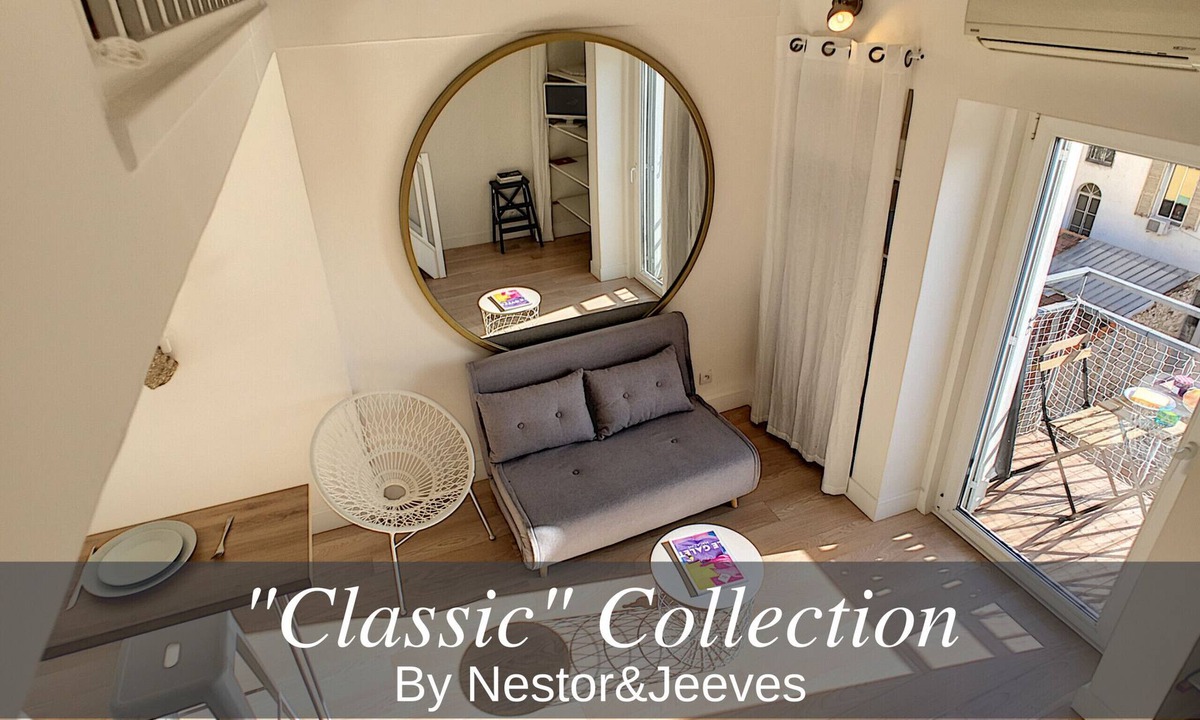 Centre Ville-Gare Apartment | N&J - DUPLEX MIROIR - Hyper center - Top floor