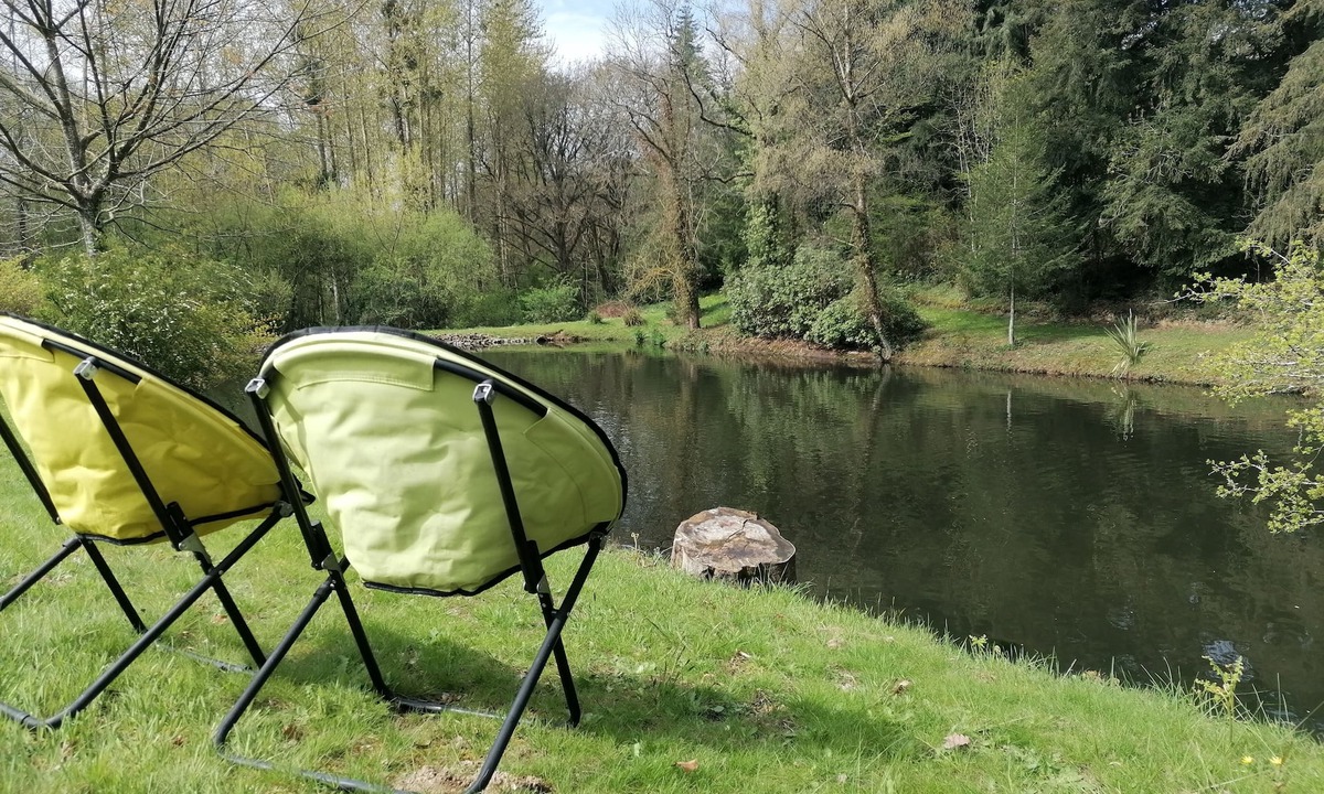 Lanvallay Ski Chalet | NATURE COTTAGE WITH POND
