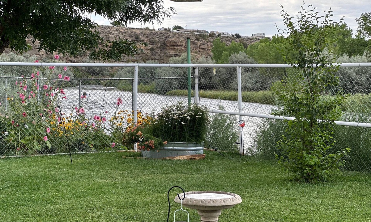 Navajo Dam House | Navajo Dam Cabin, River Front, Fully Equipped "Bear Cabin" Rents 1 - 6 guests