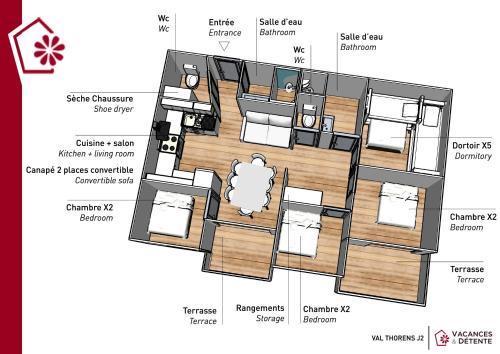 Val-Thorens Apartment | Nazca J2