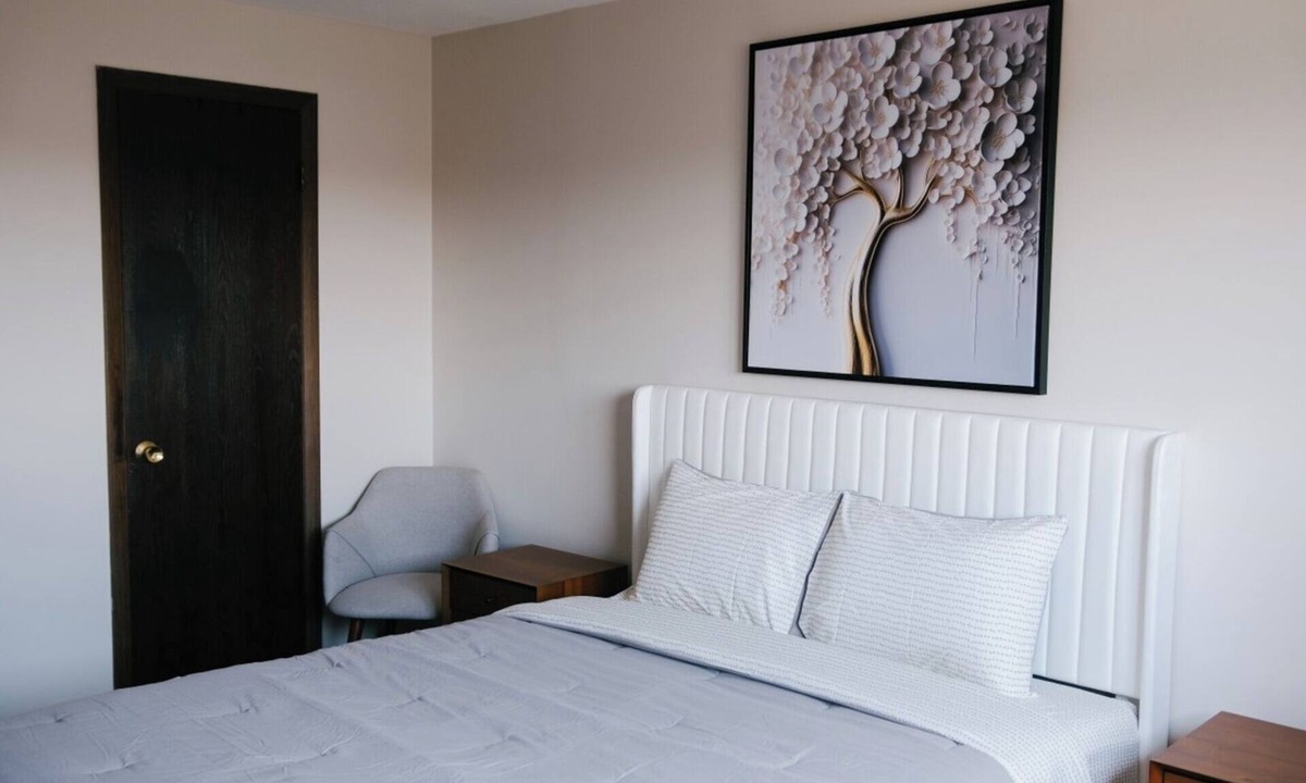 O'Hare Apartment | Near O'hare Personal Gym and Balcony Safe Area