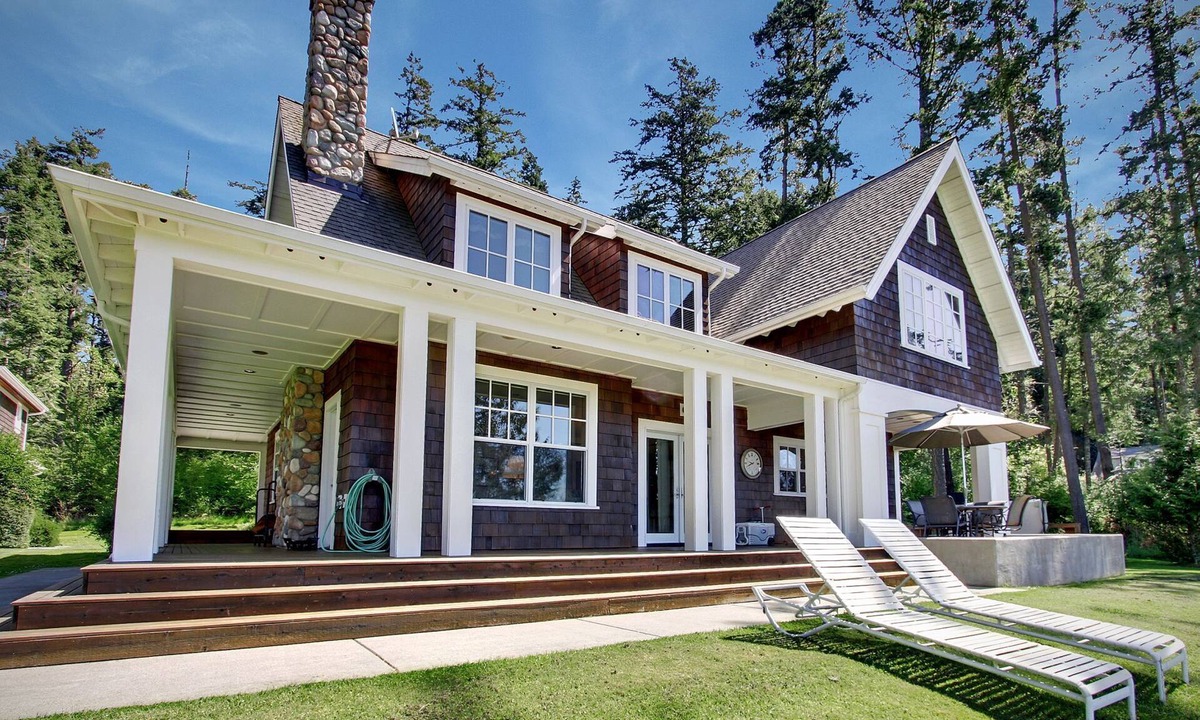 Roche Harbor House | Near Roche Harbor - Cape Cod style home! WBV