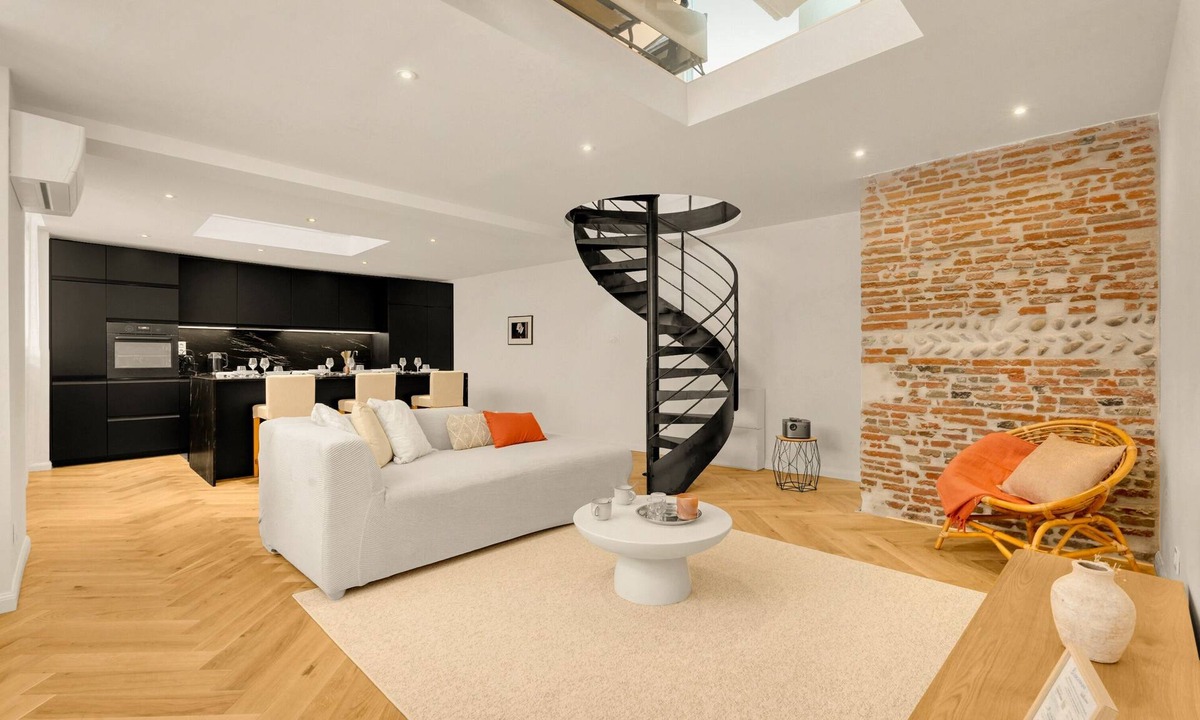 Patte d'Oie Apartment | Nero Marquina - Climatisé, proche métro
