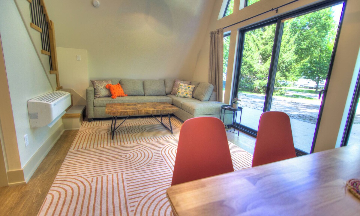 Berwick Cabin | New A-Frame Cabin by Des Moines: Chicory theme