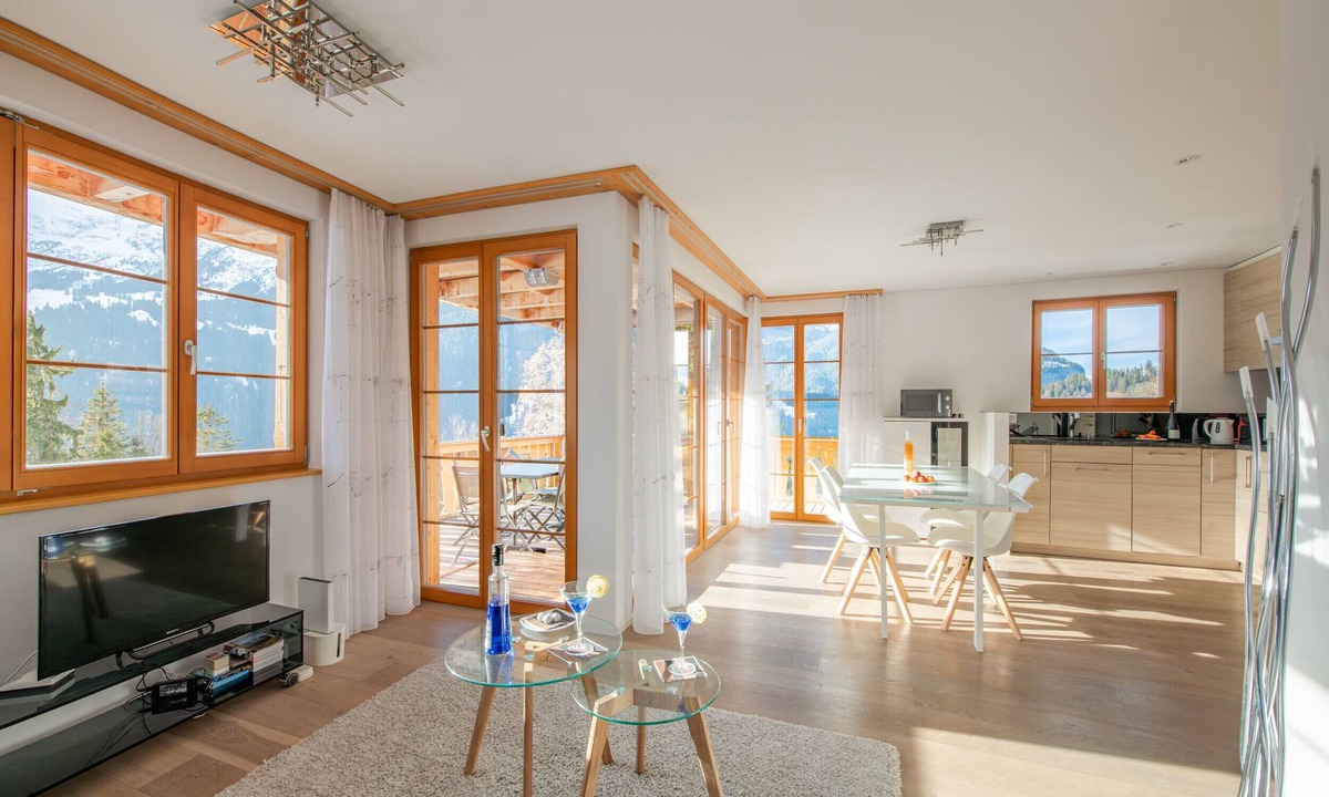 Wengen Apartment | New and stylish Panoramapark Soleil Alpenaster