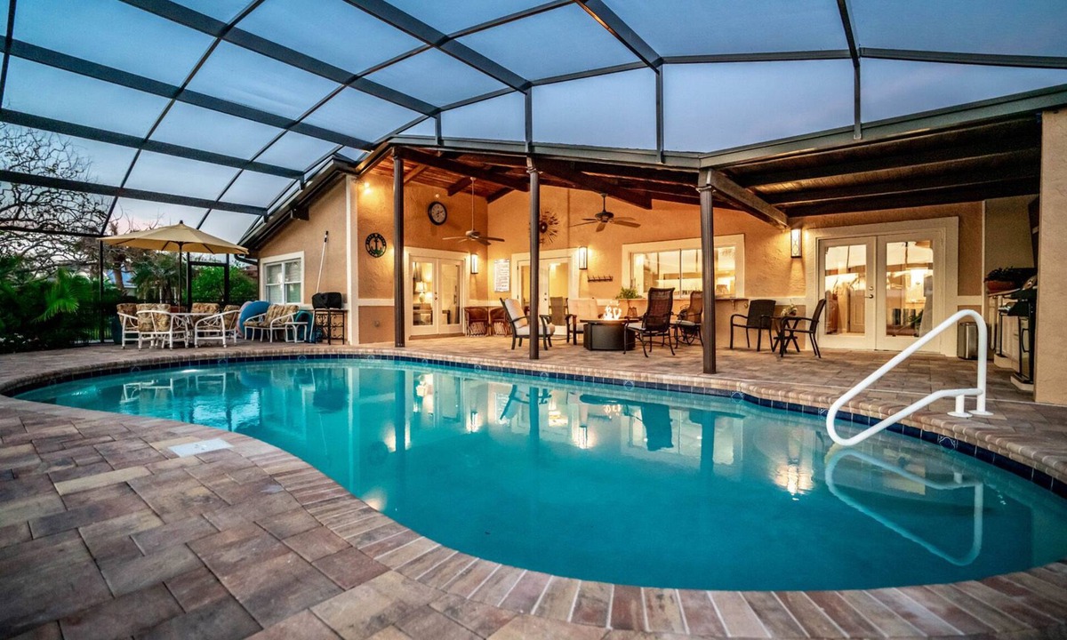 Apollo Beach House | NEW! Apollo Beach Canal front Home w/Private Pool
