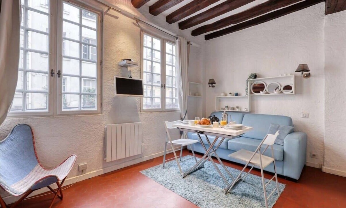 Saint-Gervais Apartment | New & Authentic Studio - The Historical Le Marais