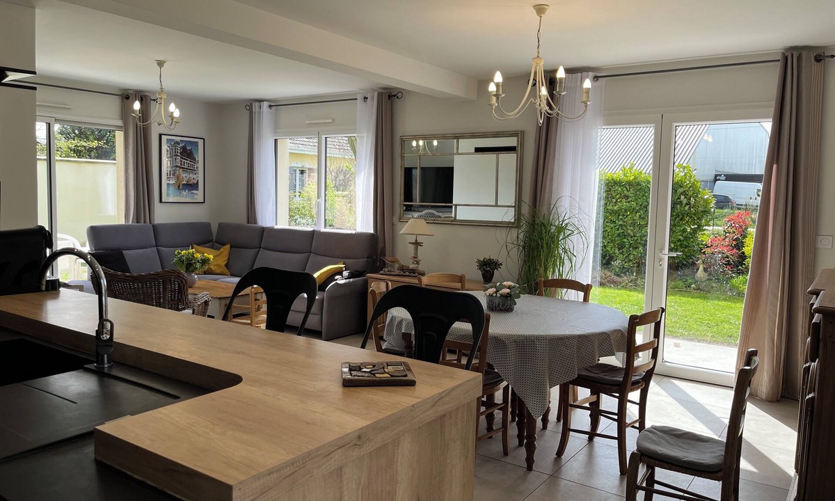 Le Crotoy Villa | New beach and center house, in a quiet cul-de-sac