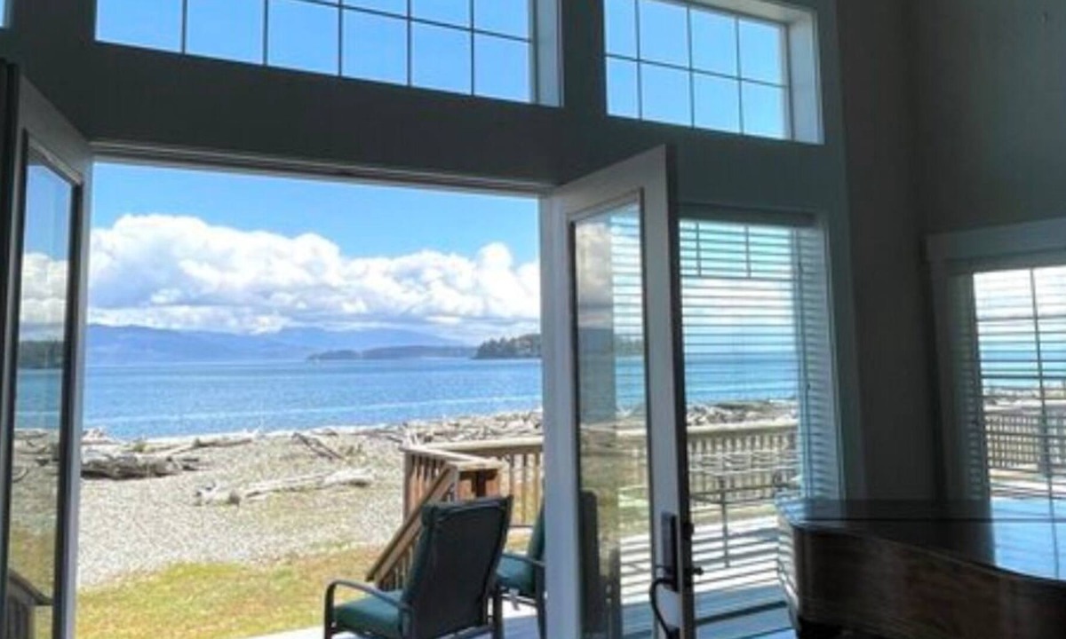 Anacortes House | New Beachfront Home on Guemes Island!
