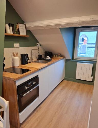 Saint-Valery-en-Caux Apartment | New, CoCoon Côtier, port view
