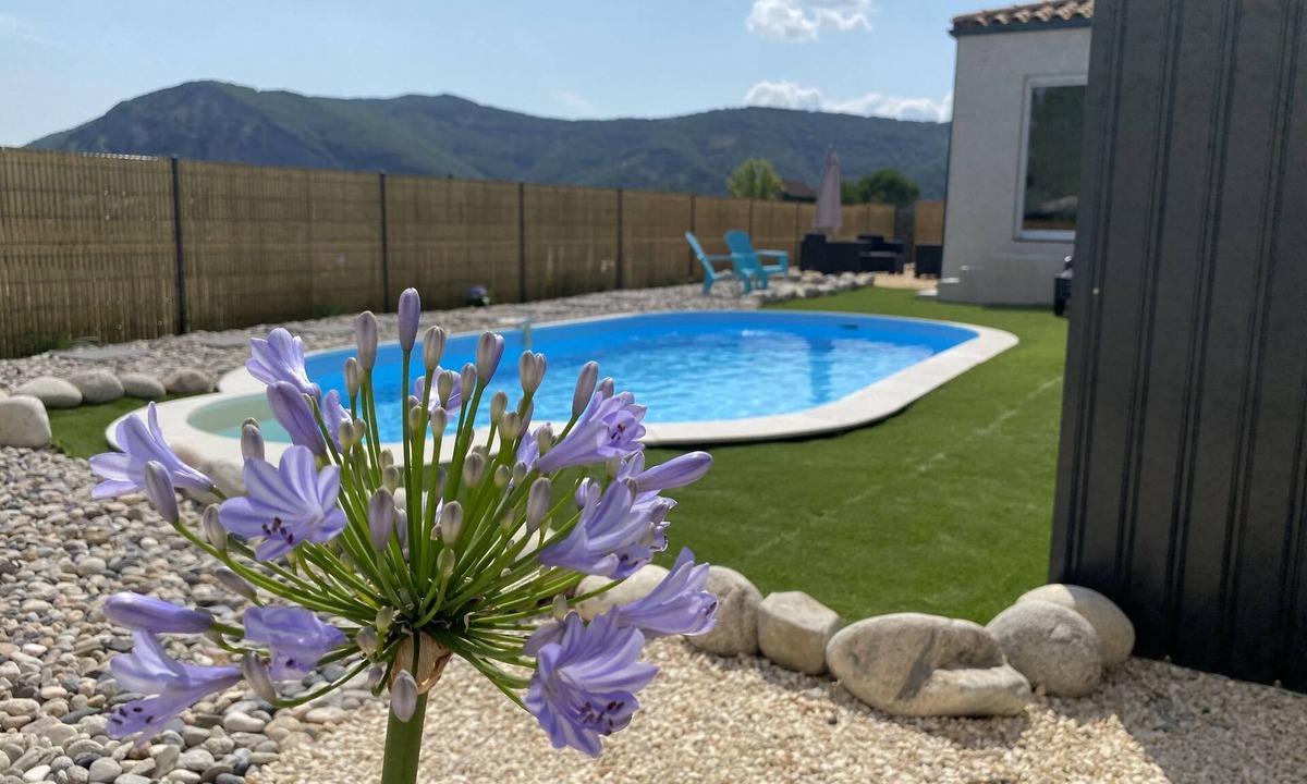 Vallon-Pont-d'Arc Villa | New construction 2021 : 6-person villa with private pool and air conditioning