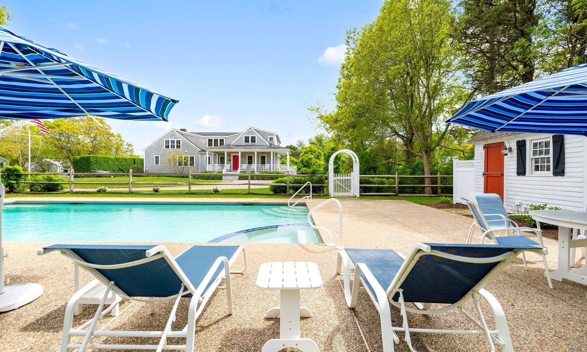 Dennis Port House | New Custom Home with Large Heated Gunite Pool and Spa and Fire Pit