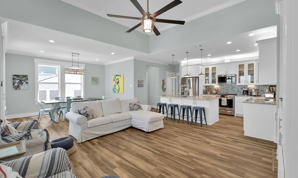Jamaica Beach House | New Elegant Coastal: Outdoor living, kayaks