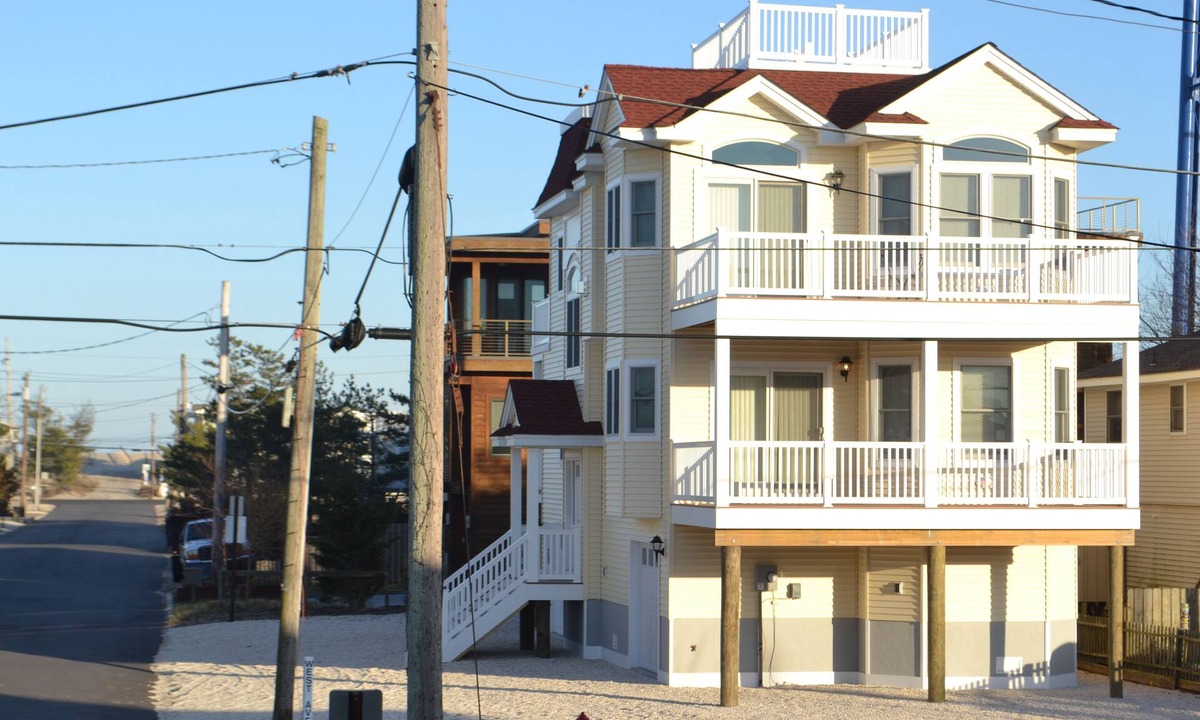 Holgate House | New Holgate (Beach Haven Inlet) Home Sleeps 10 Spectacular Water Views