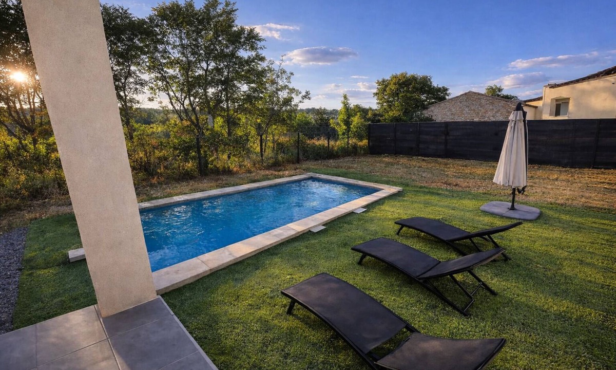 Ruoms House | New house with private pool