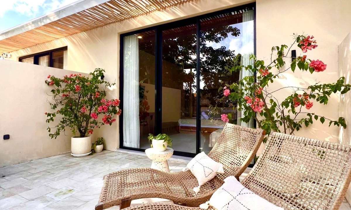 Jimbaran Apartment | New Japandi Style Jungle Hideaway near Beach