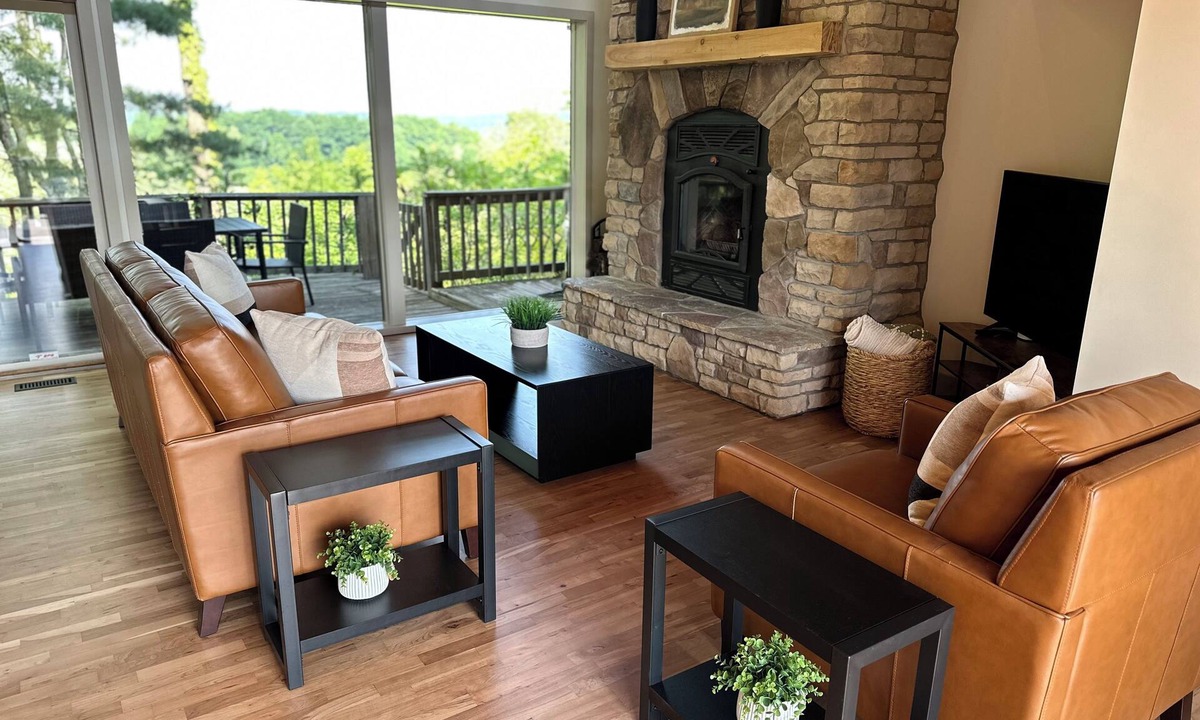 Traverse City House | New Listing! Incredible Views Home on Old Mission Peninsula