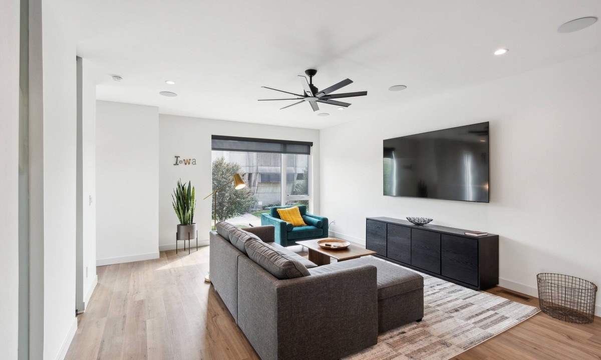 Iowa City House | NEW LISTING! New Modern Townhome with Rooftop Patio by RedAwning