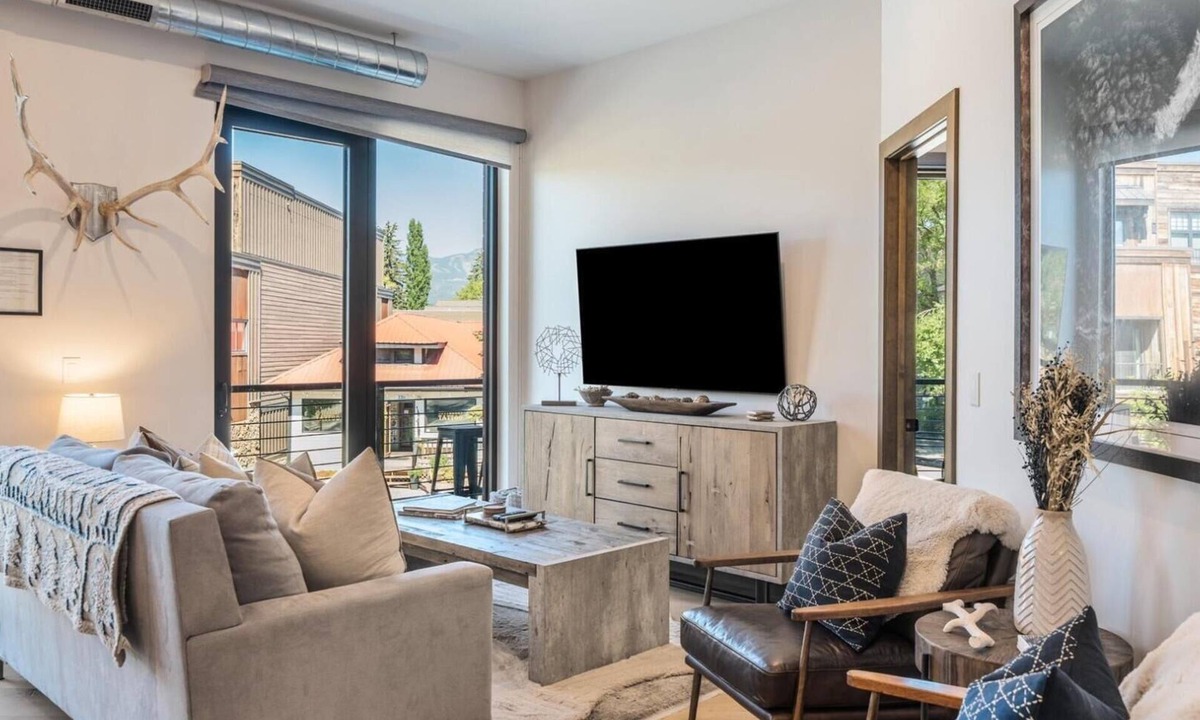 Whitefish Apartment | New Listing! The River's Edge Condo- Brand New Condo in the Heart of Whitefish