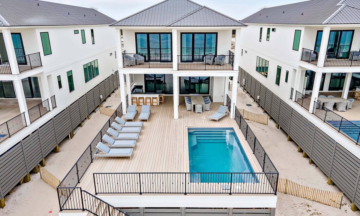 Southpointe House | New Luxury 8 bedroom Beachfront House, Sandy Crax Middle, with Private Pool. Prickett Properties