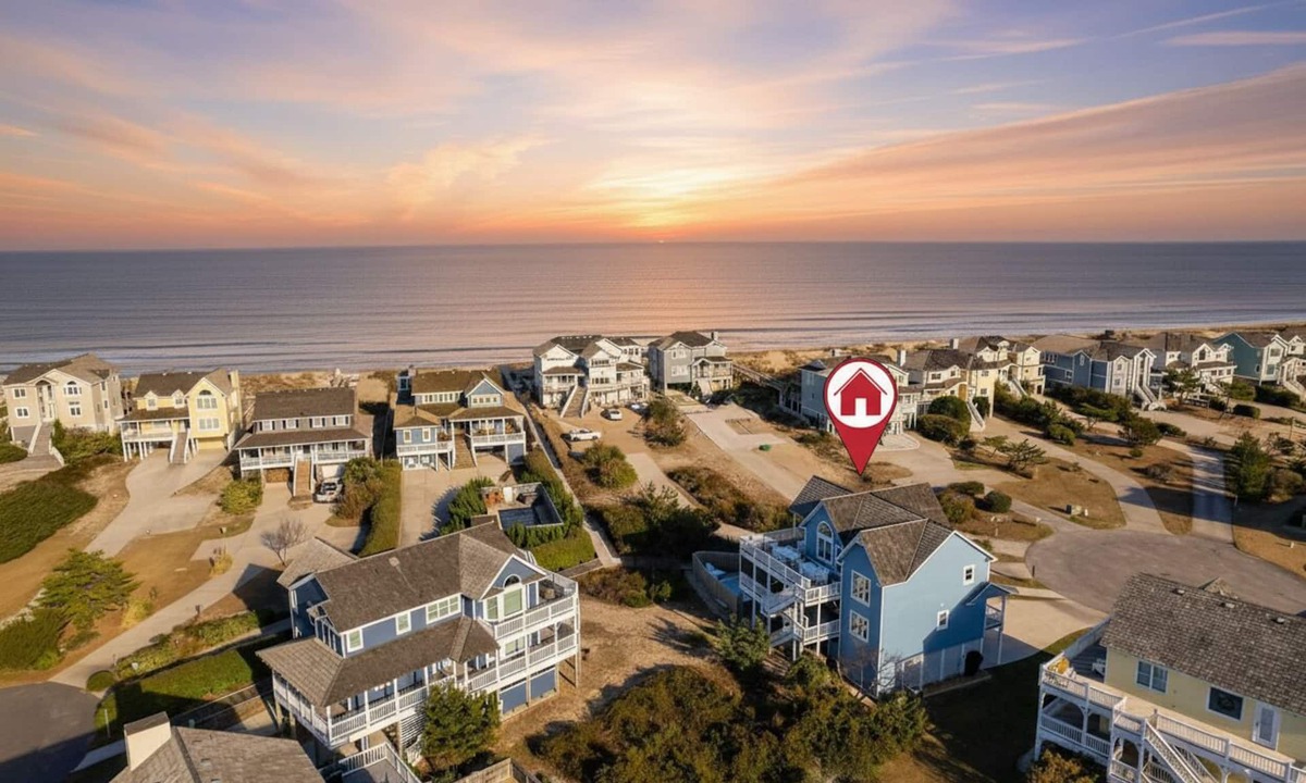 Nags Head House | NEW Modern Beach house, Pool, Hot Tub, Decks Arcade, Bikes, Loaded