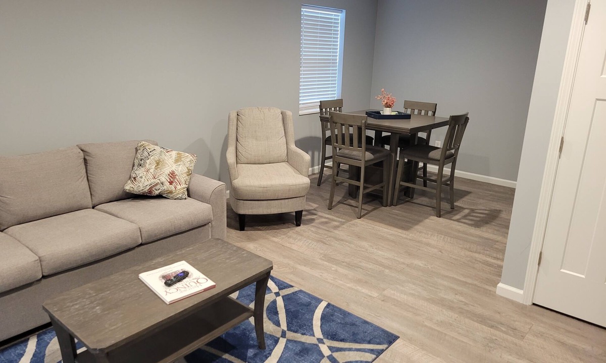 Quincy Apartment | New remodeled apartment Perfect for the business trip or in town for family.