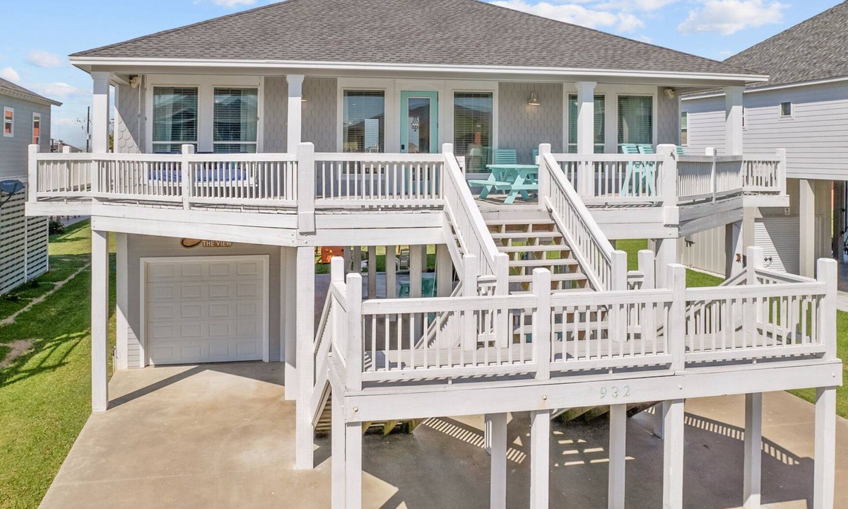 Port Bolivar House | NEW-Sea the View-Playground-2 min walk to Beach