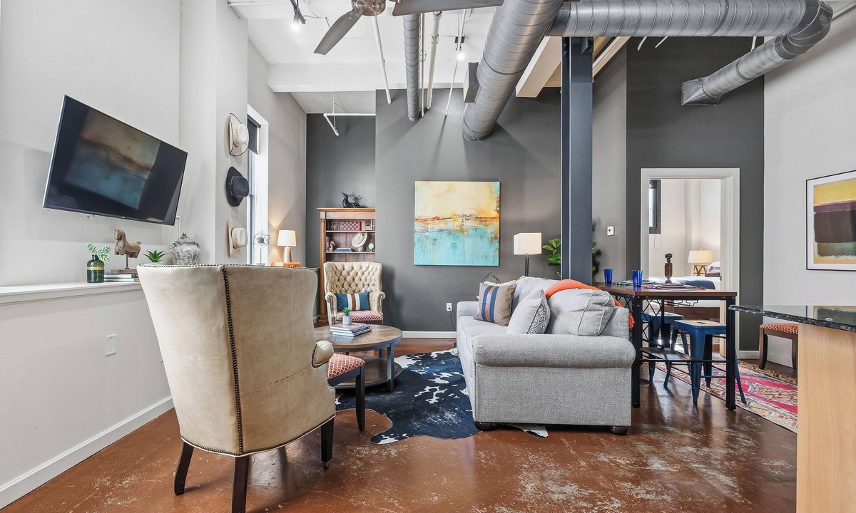 Downtown Fort Worth Apartment | New Stylish Loft Downtown FTW in Sundance Square