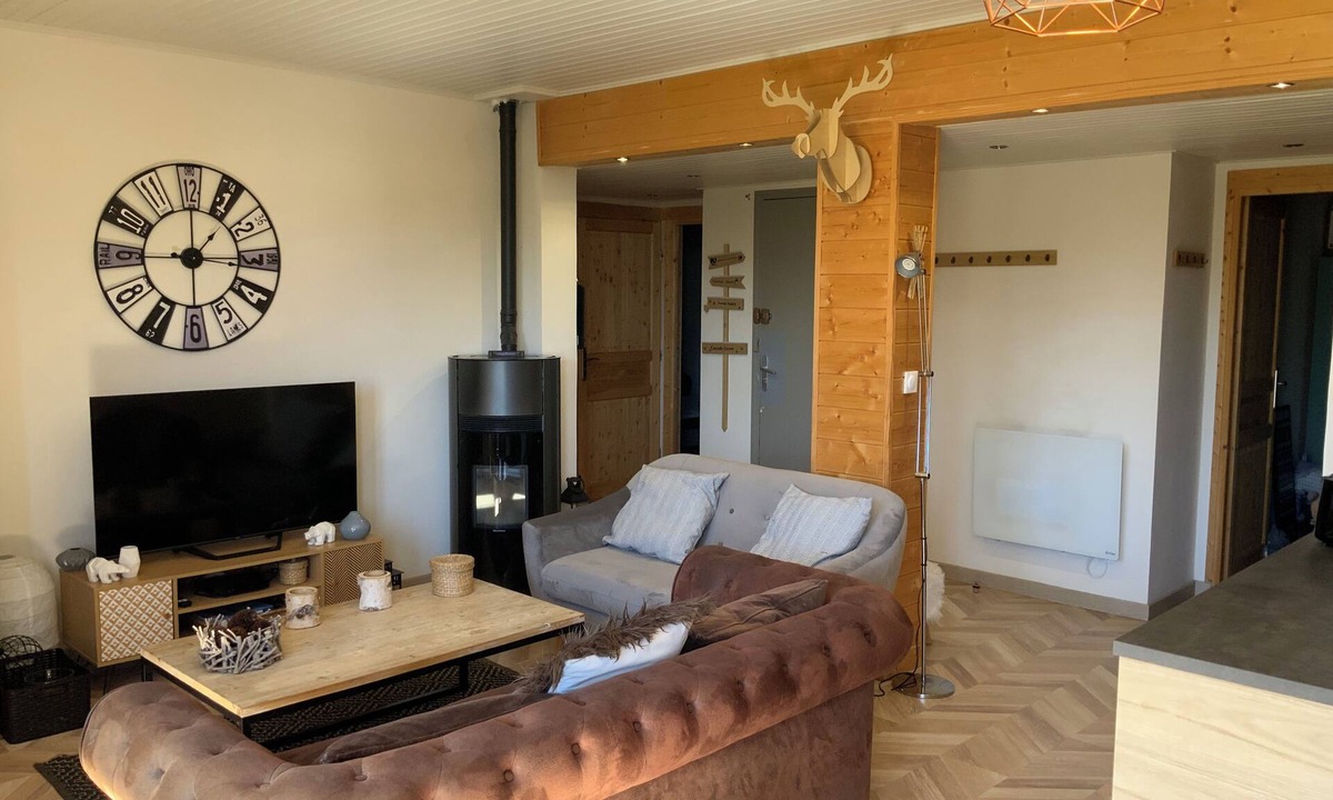 Font-Romeu-Odeillo-Via Apartment | New! Superb apartment of 90 m2 in the heart of Font Romeu