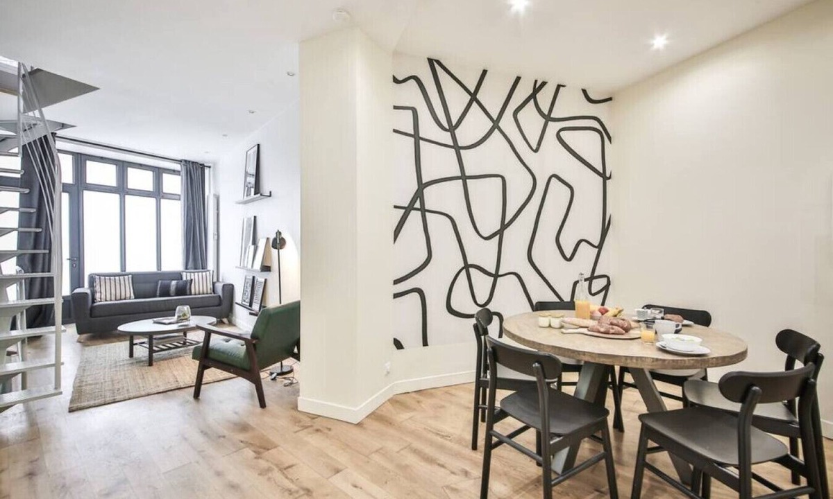 Quartier de la Plaine-de-Monceaux Apartment | New Triplex 6Pers#Porte Maillot#Porte Champerret
