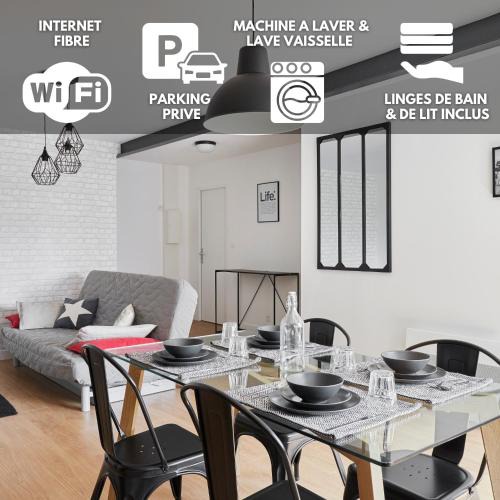 Chateaubriant Apartment | New-York New-York : fibre Wifi/Linge/Parking