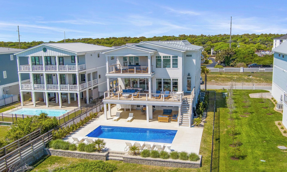 Pine Knoll Shores House | Newly built in 2024 Stunning Oceanfront Coastal Retreat