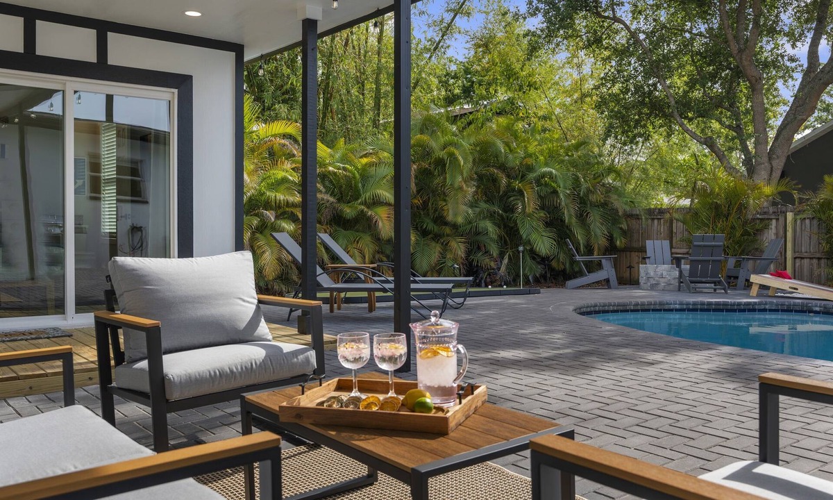 Riverside Heights House | Newly Designed | Game Room | Pool | Fire Pit | Summer Sale