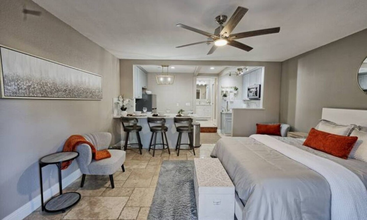 Livermore Apartment | Newly Remodeled Studio in Livermore with Hot Tub