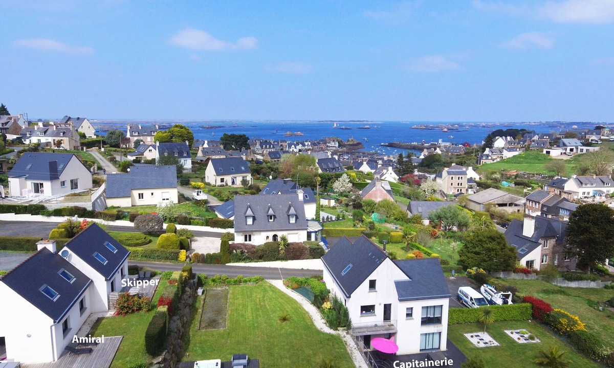 Loguivy House | next Skipper with SPA facing Ile de Bréhat (Paimpol-Brittany)