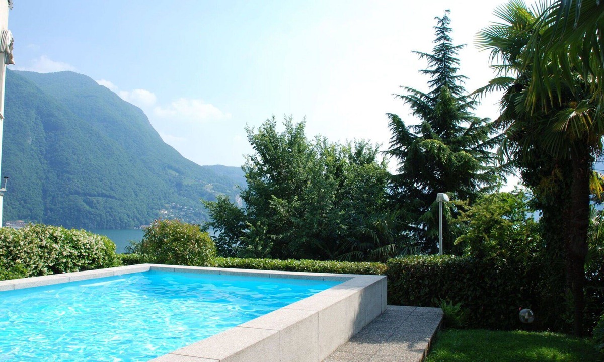 Castagnola Apartment | Nice apartment for 2 guests with pool, WIFI, TV, patio and panoramic view