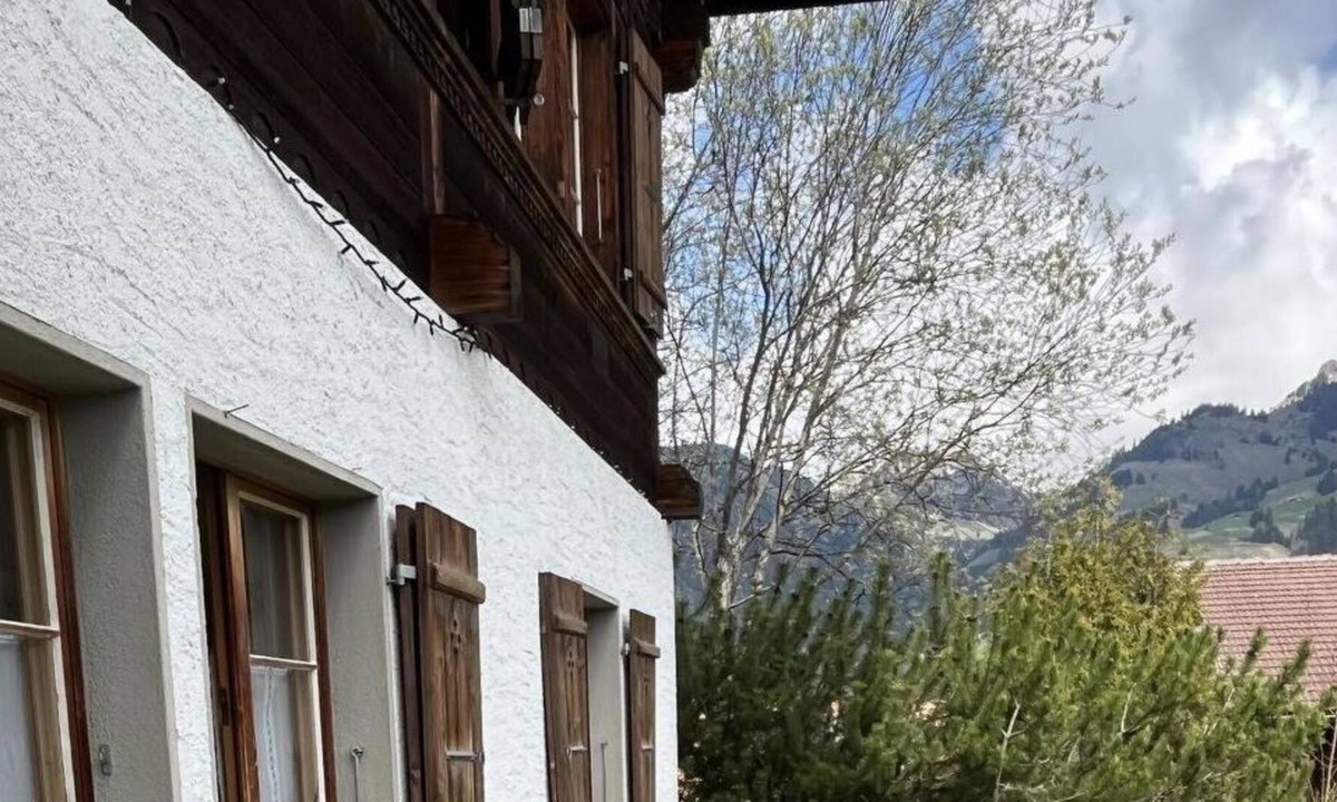 Zweisimmen Apartment | Nice apartment for 4 people with WIFI, TV, balcony, pets allowed and parking
