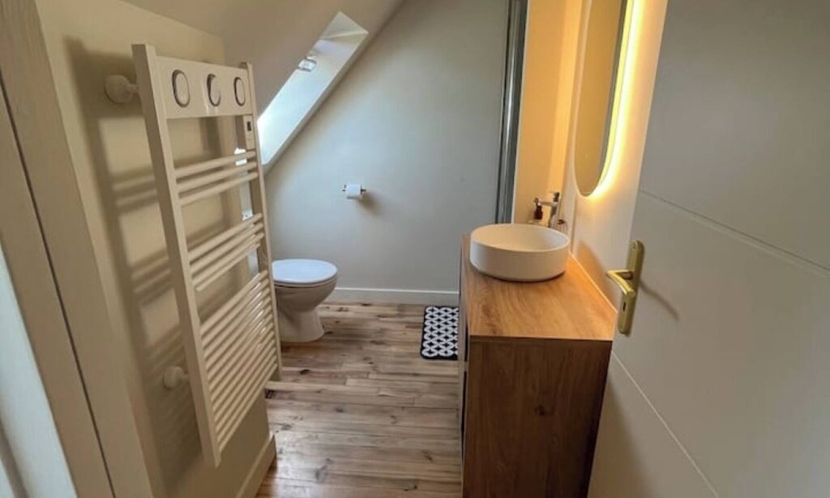 Pleherel-Plage-Vieux-Bourg Apartment | Nice duplex close to the beach