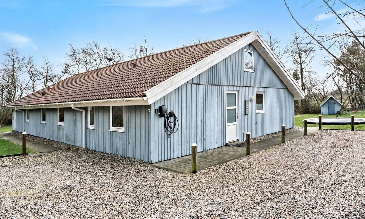 Lonne Hede House | Nice home in Nørre Nebel with sauna