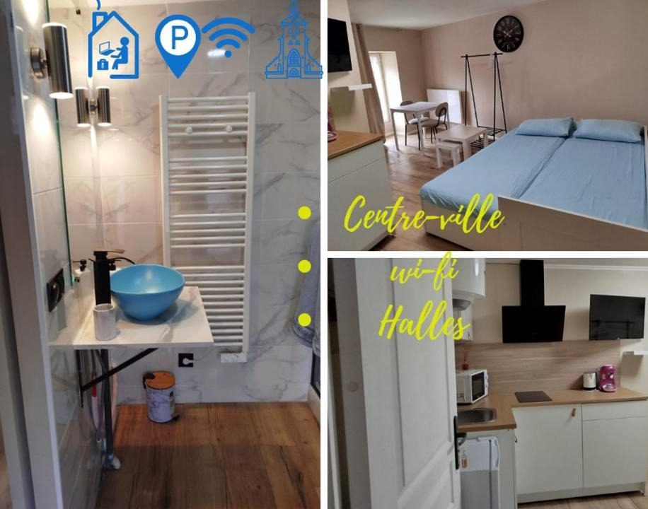Lucon Apartment | Nid des Halles, Wi-Fi, Centre-ville