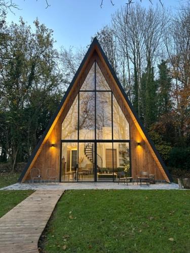 Donnay House | Nordic Bath Lodge In Normandy