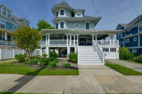 North Wildwood House | North Wildwood Home w/Porch ~ 3 Blocks to Beach!