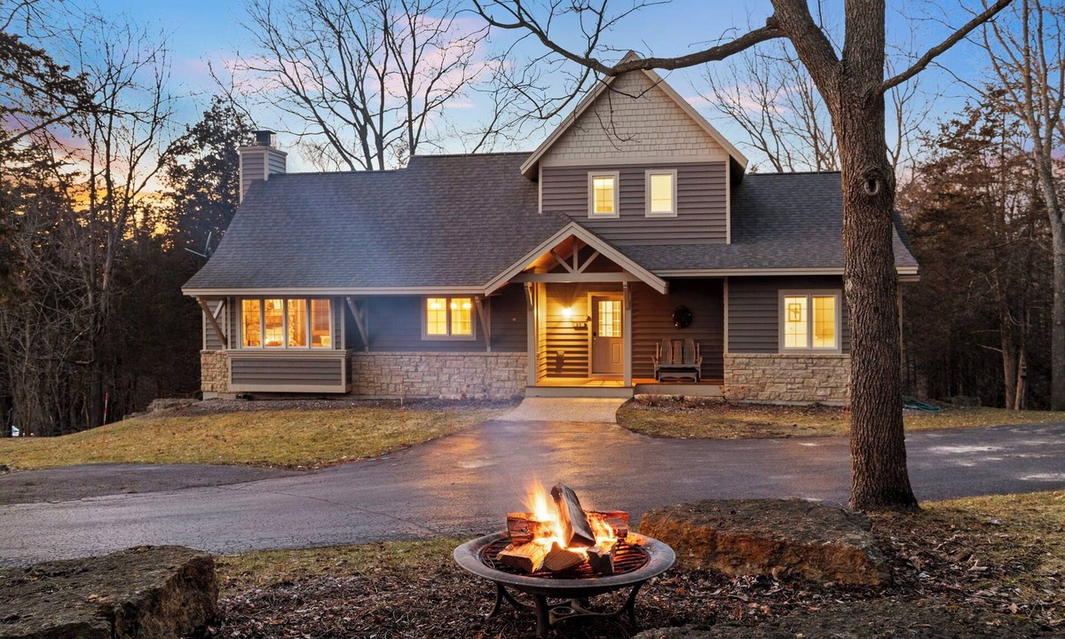 The Galena Territory House | North Woods Inspired Lodge Hot Tub + Fire Pit Galena Territory Retreat