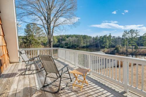 Edwardsville House | Northern Neck Nature Retreat w/Boat Ramp & Dock!